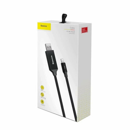 Baseus Artistic Striped 5m USB-A to Lightning Cable