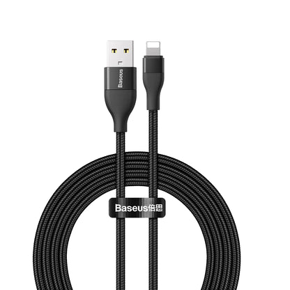 Baseus 2 in 1 USB-A or USB-C to Lightning Charging / Data Syncing Cable for iPhone 1 Meter